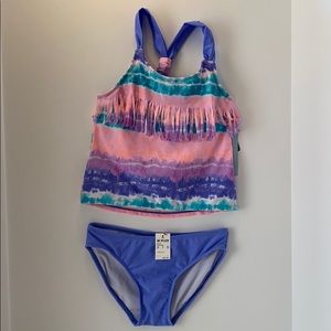 Cat & Jack tie dye with fringe size Medium